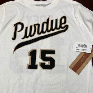 NWT Purdue Zach Edey Jersey T-Shirt